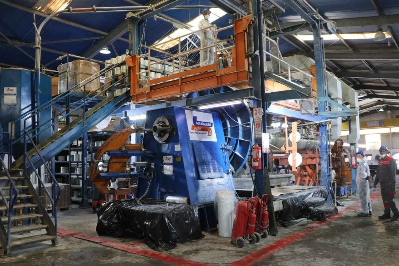 مصنع إنتاج الحديد و الفولاذ بمنطقة ذراع الحاجة بولاية المسيلة