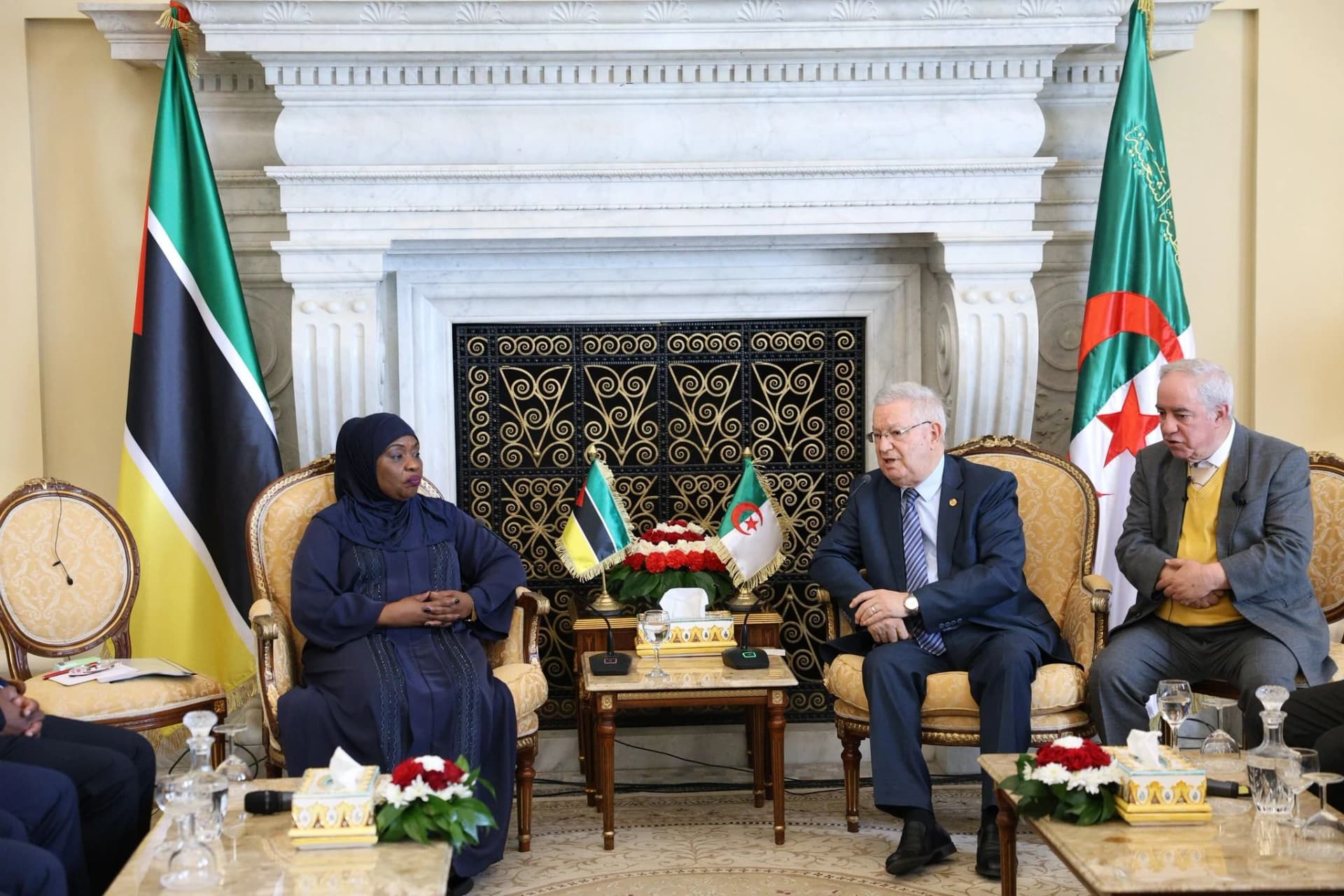 السيد ناصري يستقبل رئيسة جمعية جمهورية موزمبيق