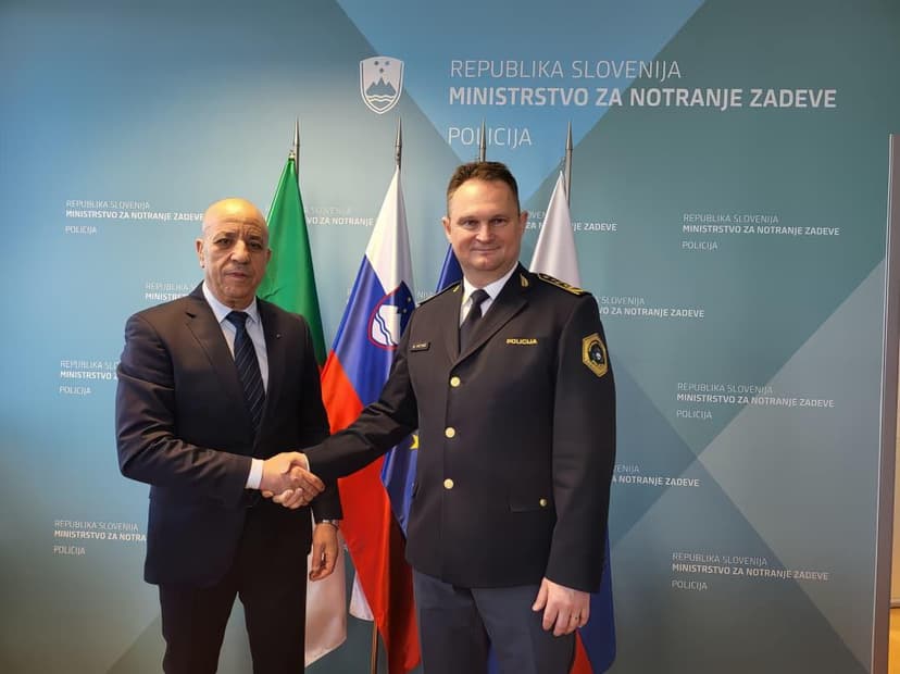 المدير العام للأمن الوطني يجري زيارة عمل إلى سلوفينيا