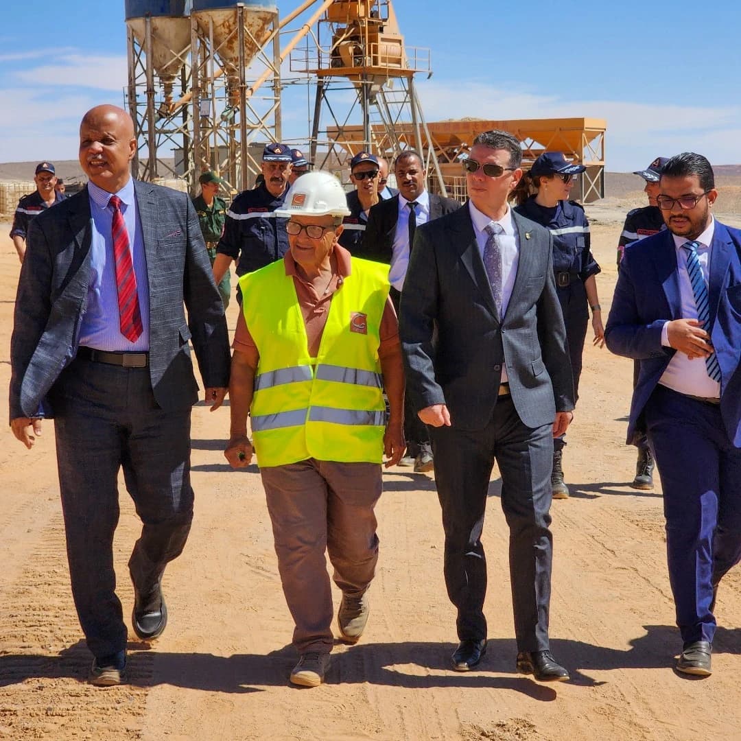 العقيد بوغلاف في زيارة عمل إلى تندوف لتفقد الجاهزية العملياتية للحماية المدنية