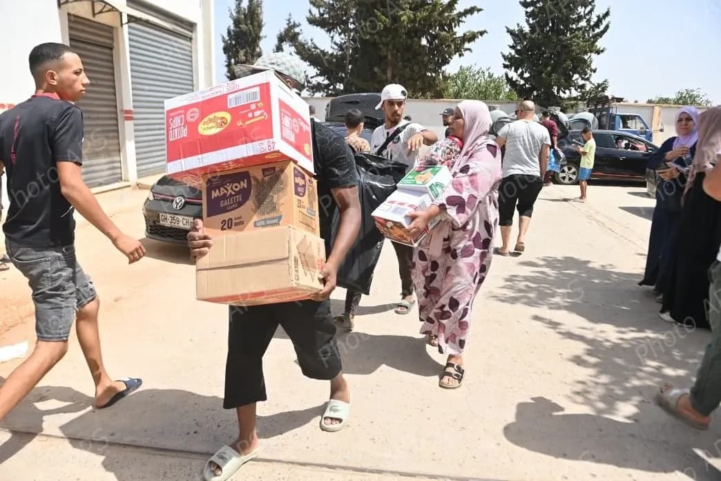 هبة شعبية واسعة لدعم المتضررين من الحرائق الأخيرة