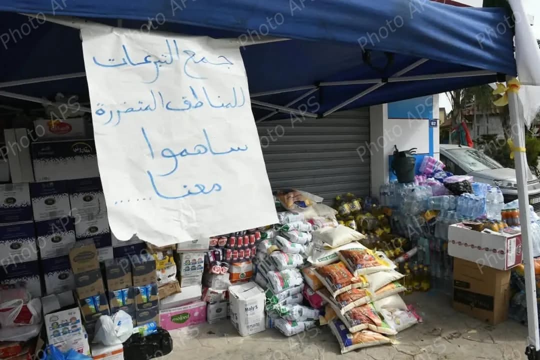 هبة شعبية واسعة لدعم المتضررين من الحرائق الأخيرة