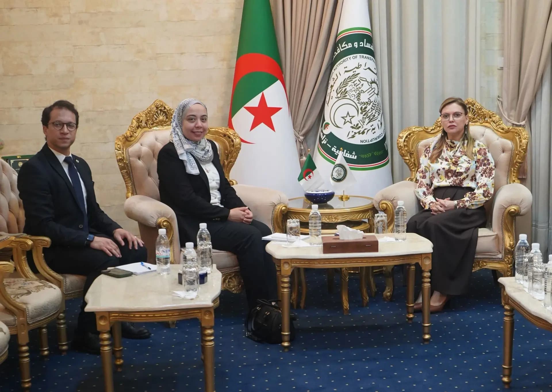 穆塞拉蒂会见联合国毒品和犯罪问题办公室区域反腐败项目协调员