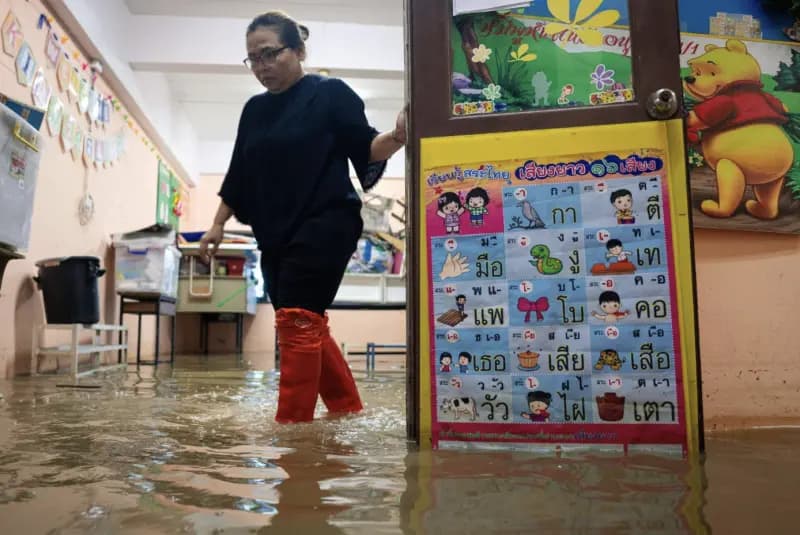 联合国儿童基金会
数百万儿童的学业因气候灾害受到干扰