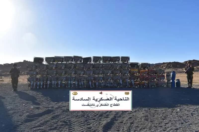 一周内挫败近11公担加工大麻经摩洛哥边境走私图谋