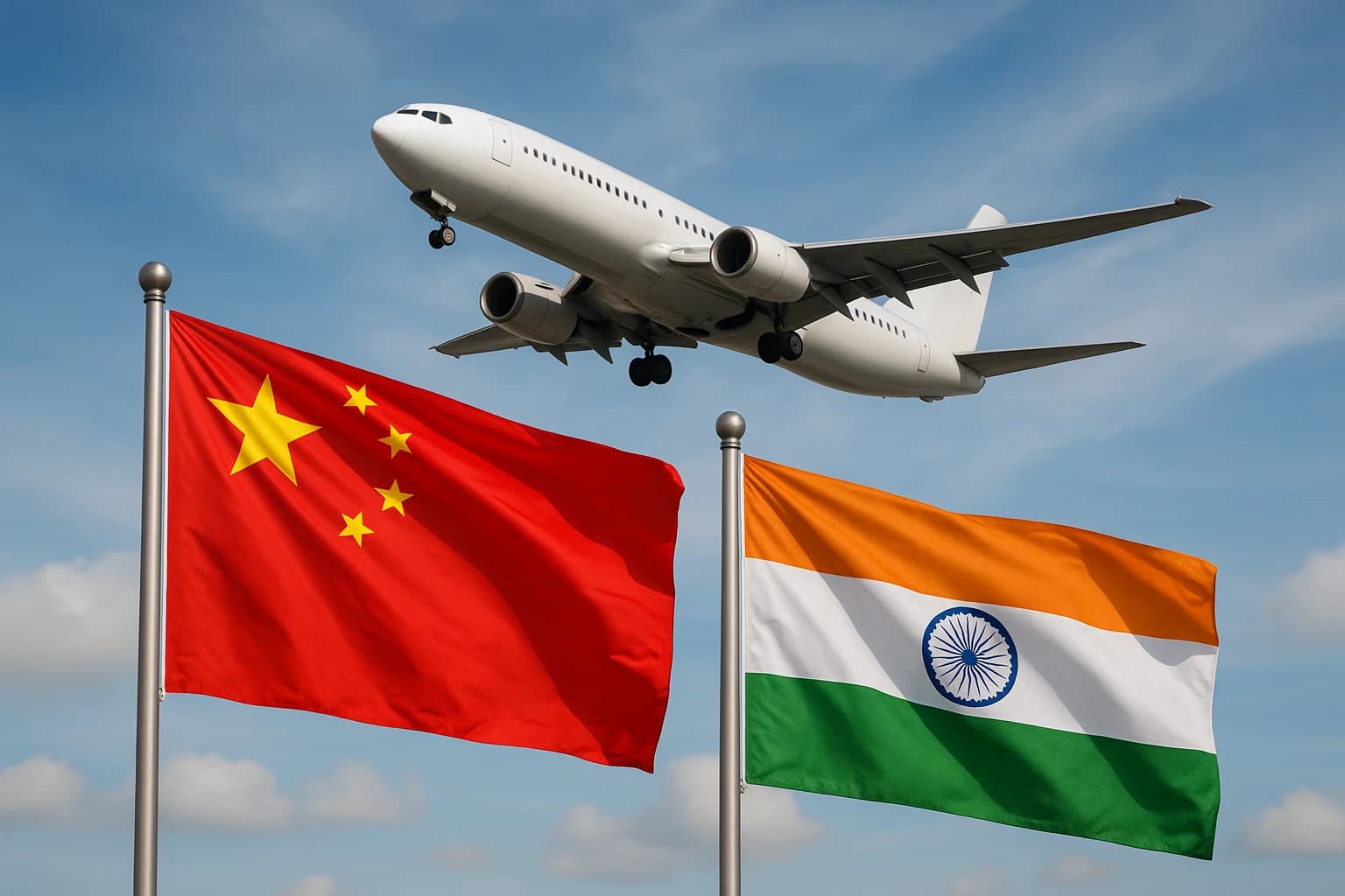 印度在中断五年后恢复直飞中国的航班