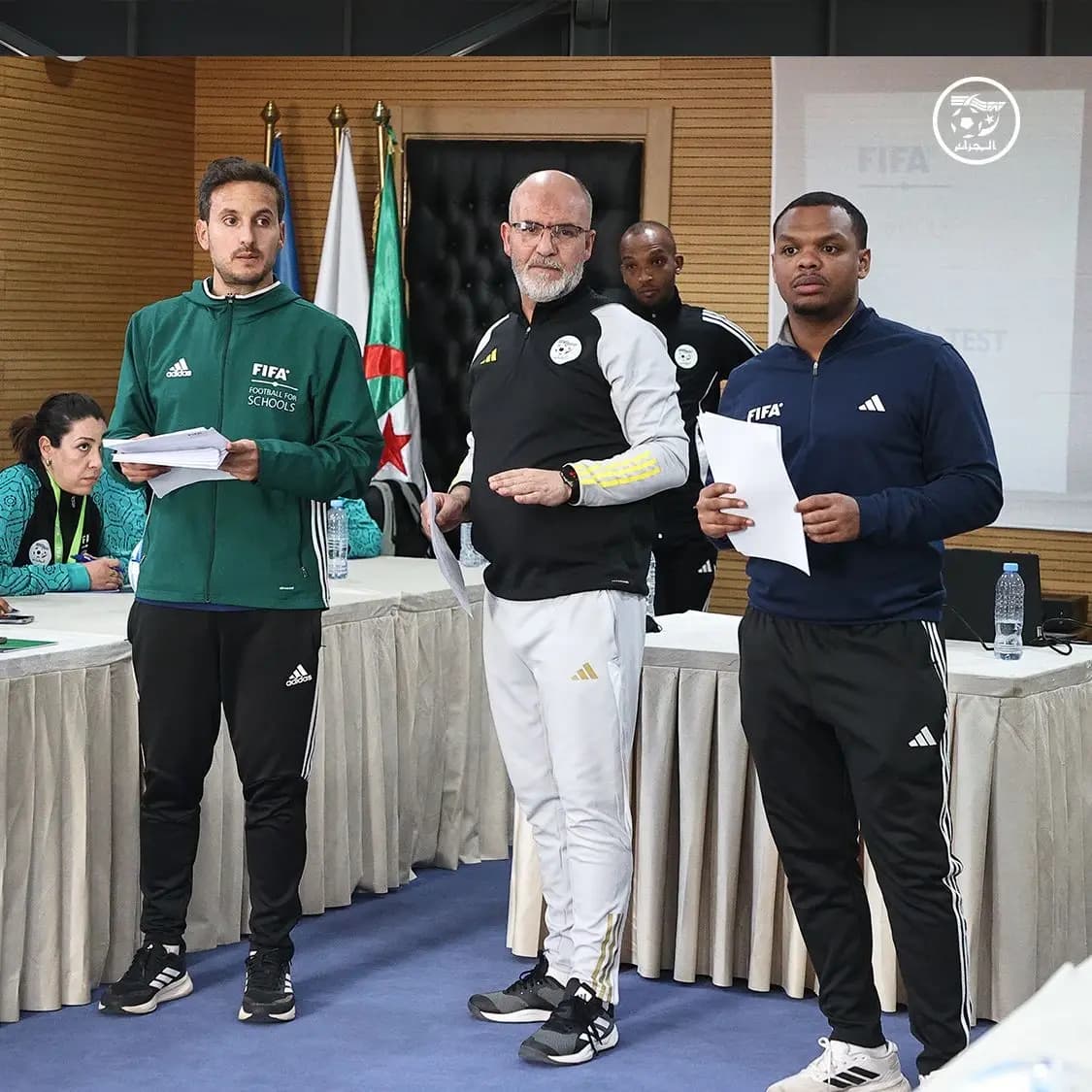 “FIFA校园足球”项目培训在特莱姆森继续进行