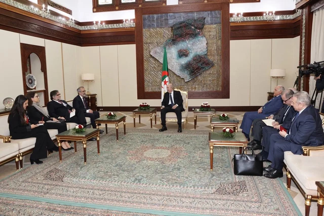 总统会见葡萄牙国务部长兼外交部长保罗·兰吉尔