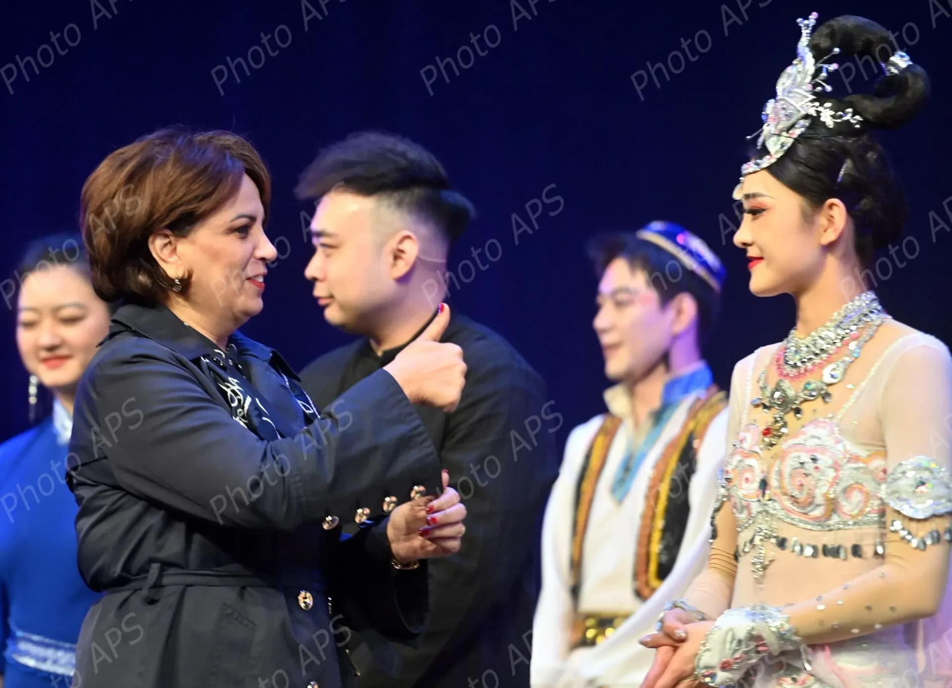 中国艺术演出在阿尔及尔首都举行 庆祝中国“春节”