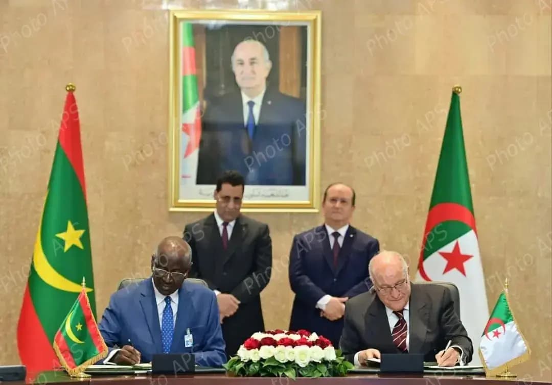 第20届阿尔及利亚—毛里塔尼亚大联合委员会合作会议：签署涵盖关键领域的多项双边协议