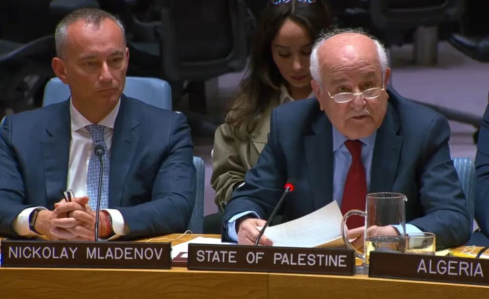 巴勒斯坦人的生命不可侵犯，其土地不容侵占