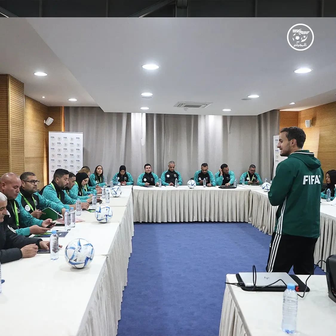 “FIFA校园足球”项目培训在特莱姆森继续进行