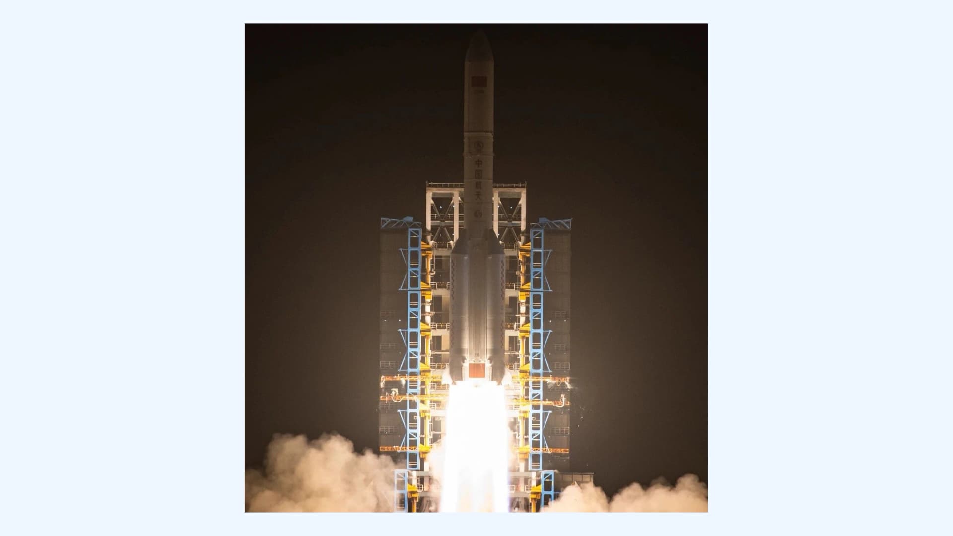 中国发射了新的通信技术试验卫星