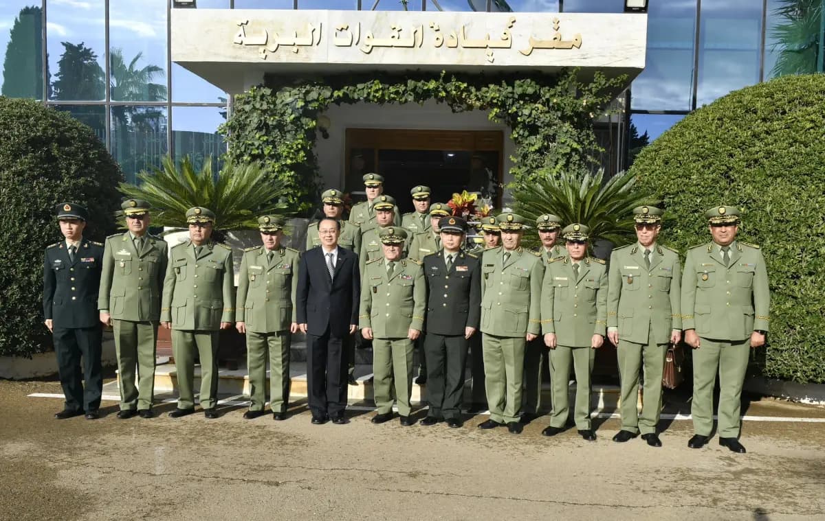 阿尔及利亚中国 防务合作