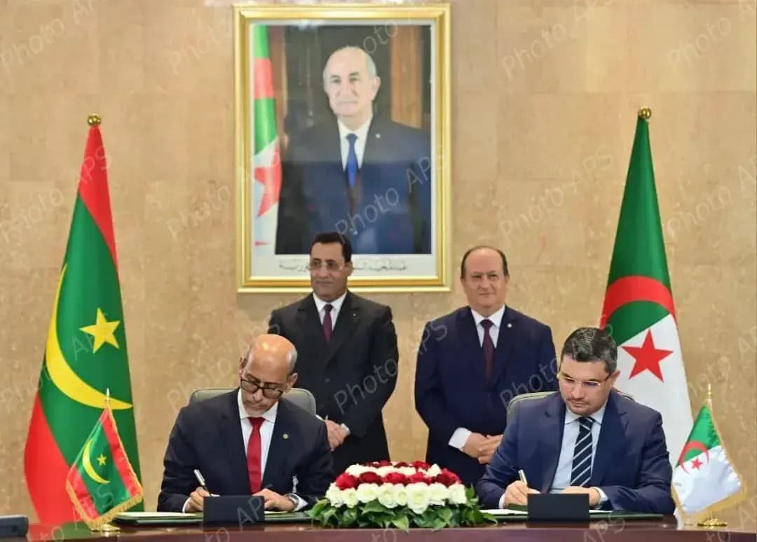 第20届阿尔及利亚—毛里塔尼亚大联合委员会合作会议：签署涵盖关键领域的多项双边协议