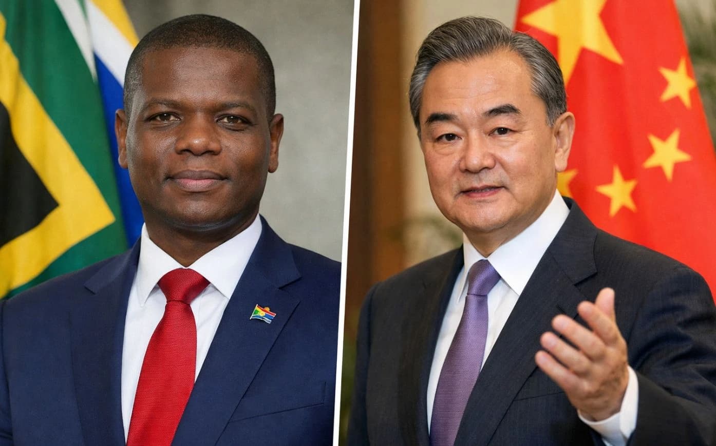中国与南非呼吁加强南南合作