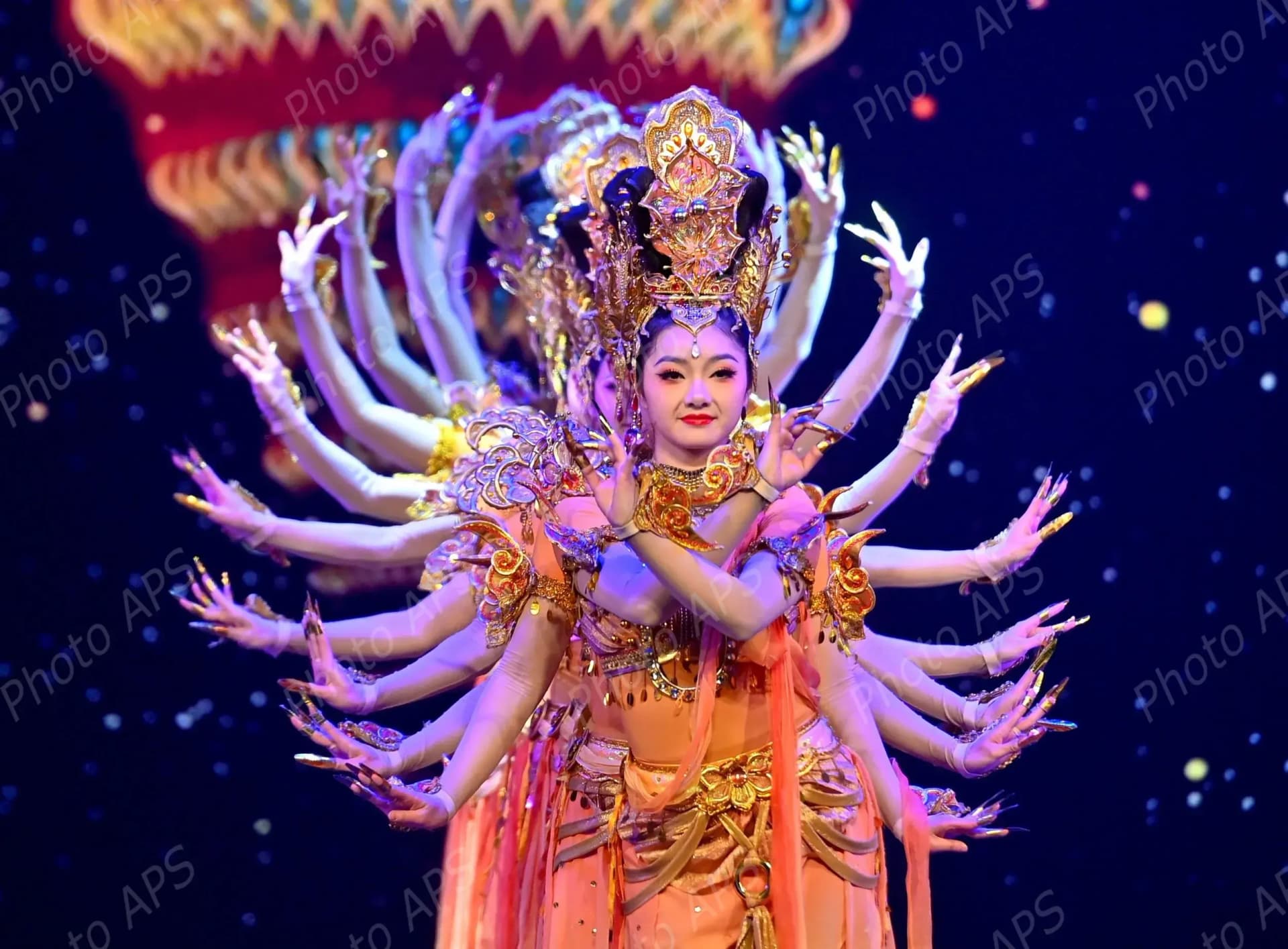 中国艺术演出在阿尔及尔首都举行 庆祝中国“春节”