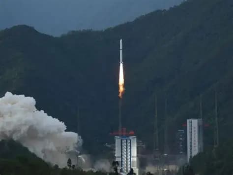 中国成功发射用于地理测绘的新卫星