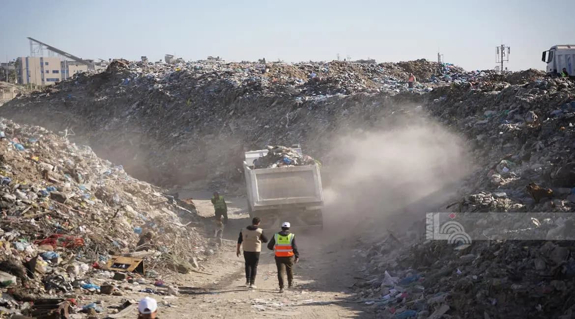 联合国开始清理加沙地区37万吨垃圾