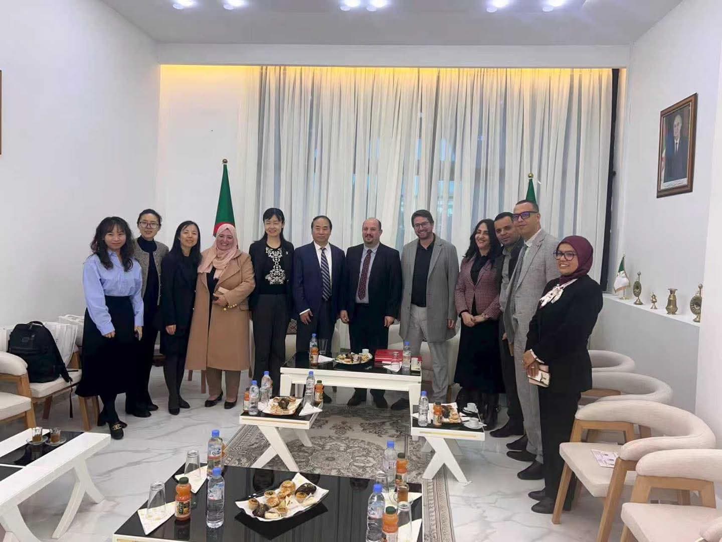 阿尔及尔第三大学加强与北京外国语大学的合作