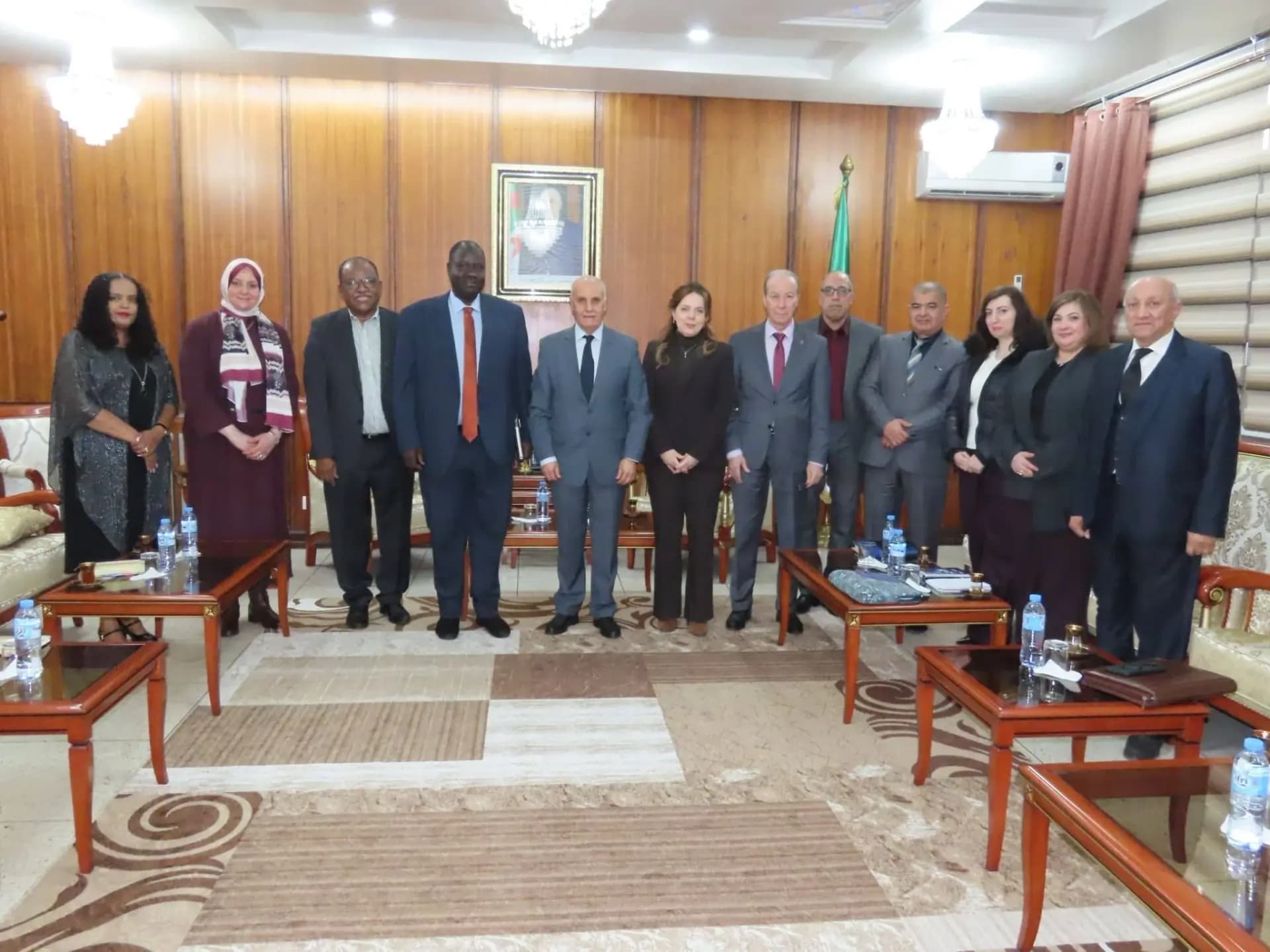 卫生部秘书长会见非盟委员会代表团