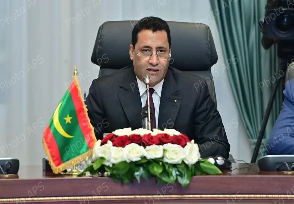 喀里布与毛里塔尼亚总理强调加强双边伙伴关系的坚定决心