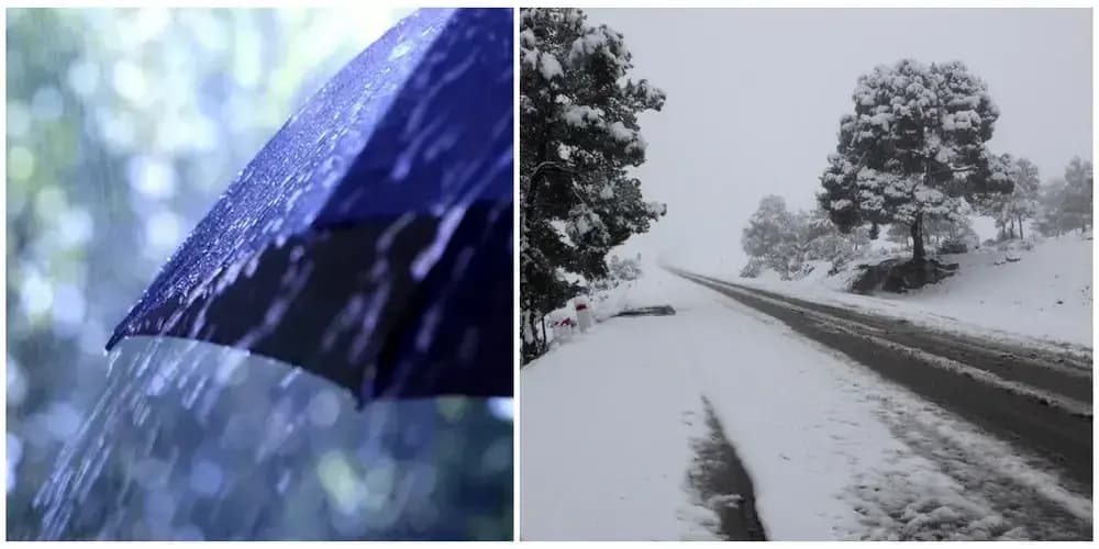 多省（威拉亚）将持续降雨和降雪至周日夜间