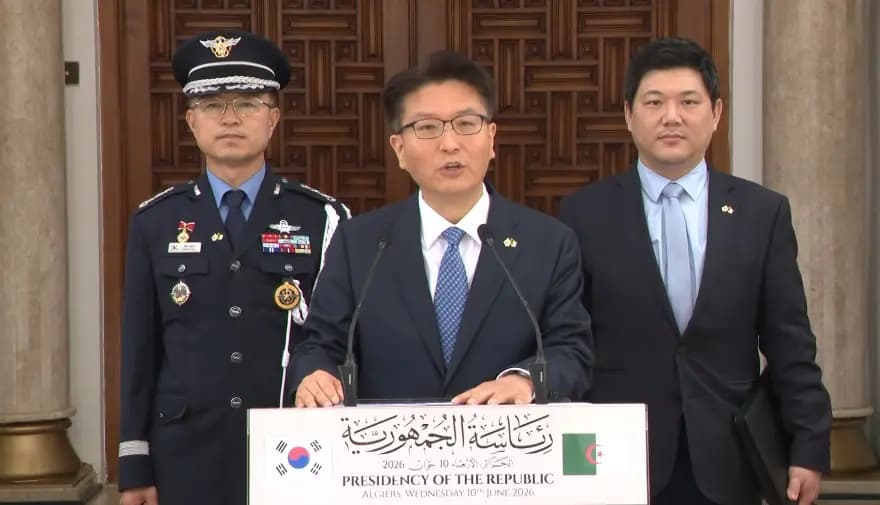 韩国驻阿尔及利亚大使：愿在多个重要领域支持“新阿尔及利亚”发展