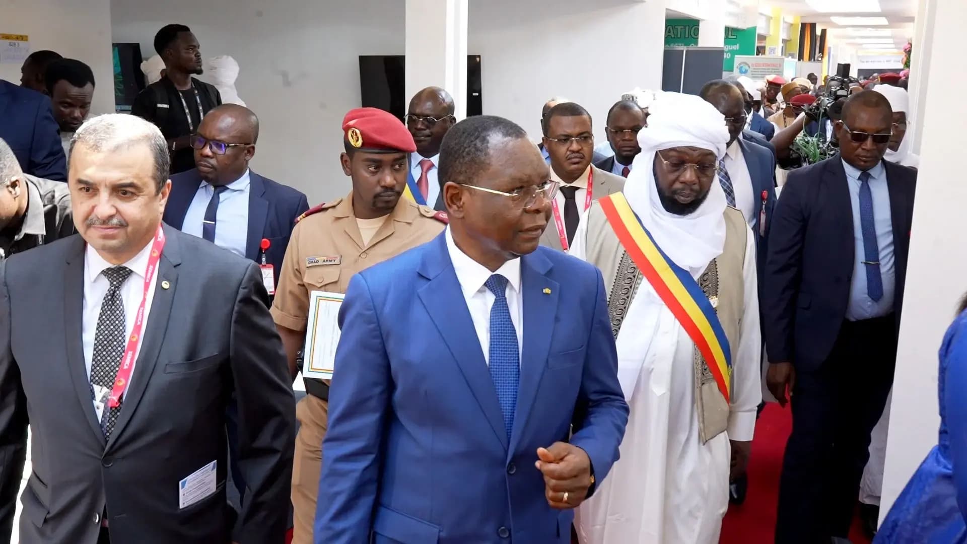 阿尔及利亚馆在“2026年乍得国际矿业