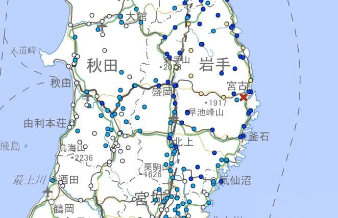 日本：东北地区发生5.1级地震