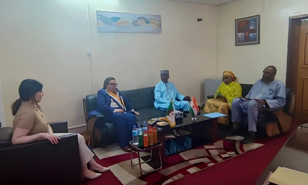 阿尔哈布在尼亚美与尼日尔同行举行工作会晤