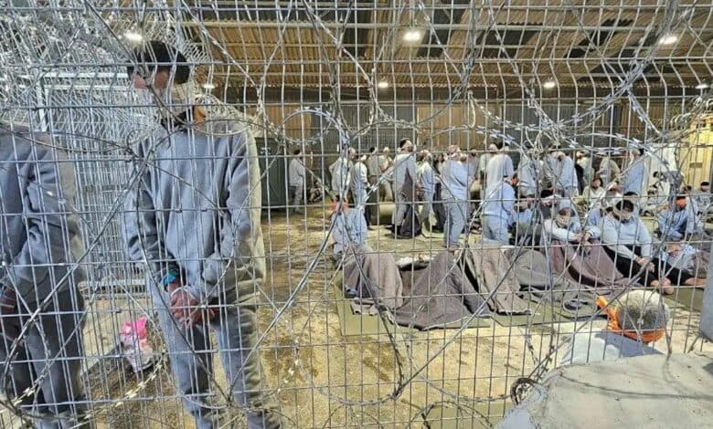 以色列占领方监狱中关押着 9300 名巴勒斯坦囚犯和被拘留者