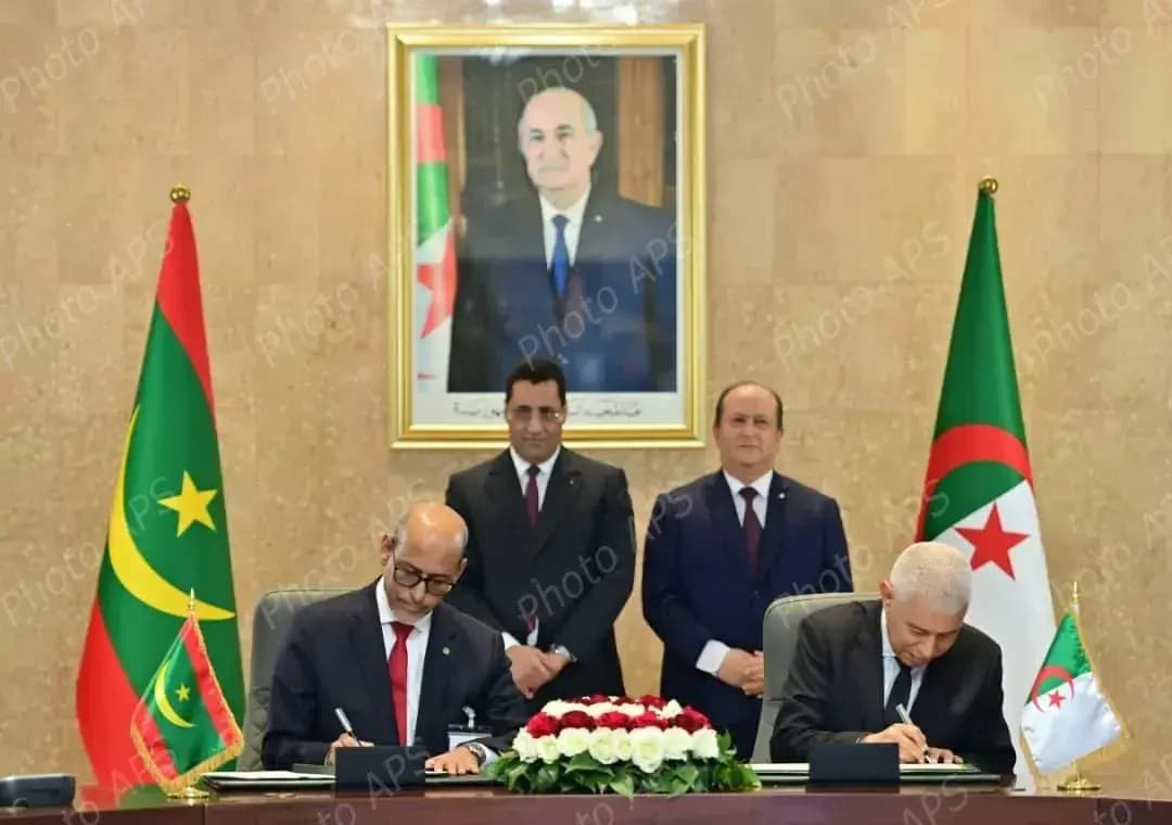 第20届阿尔及利亚—毛里塔尼亚大联合委员会合作会议：签署涵盖关键领域的多项双边协议