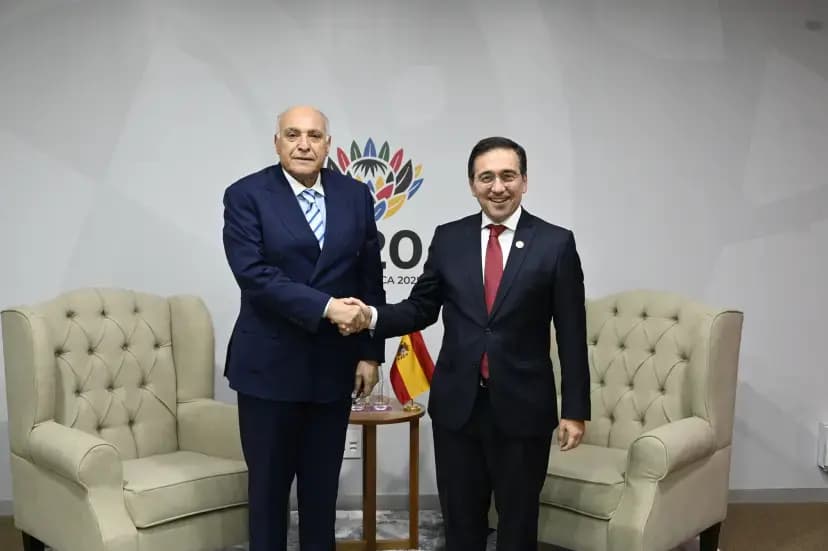 阿塔夫会见西班牙外交大臣