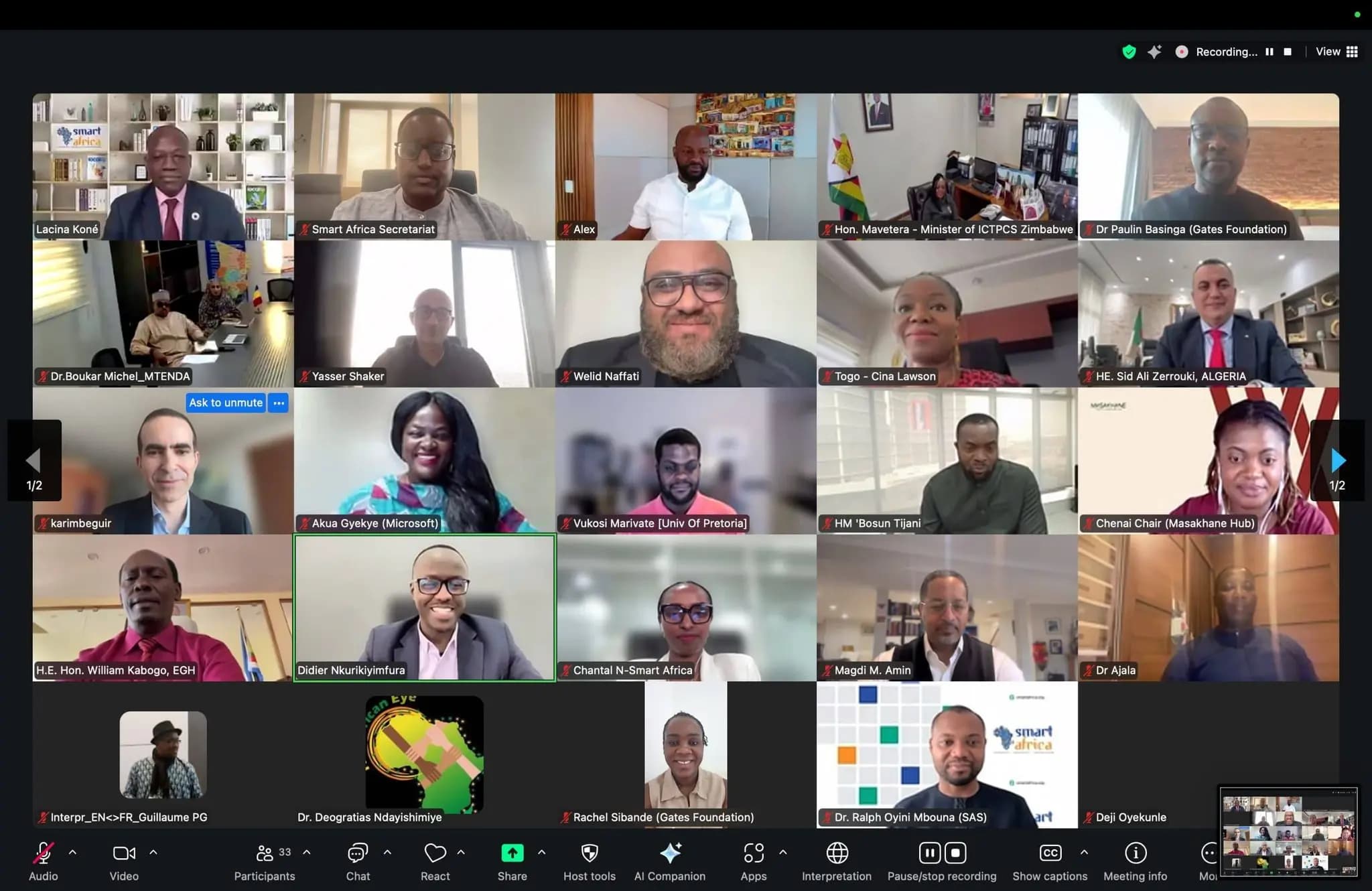 任命 赛义德·阿里·扎鲁基为非洲人工智能理事会成员