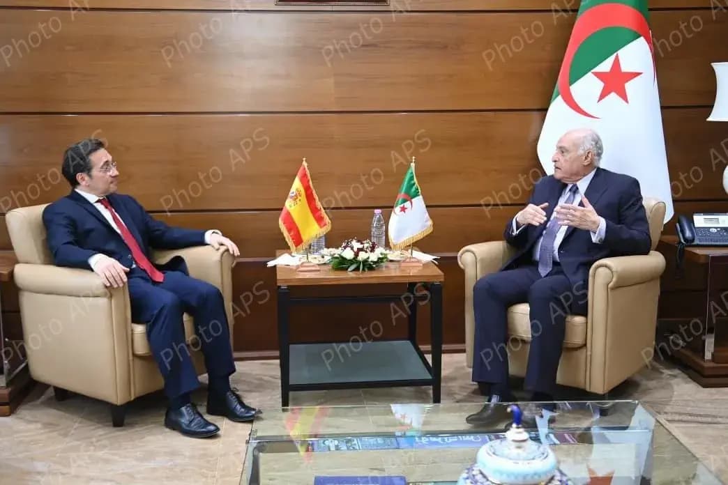 阿塔夫先生会见西班牙外长