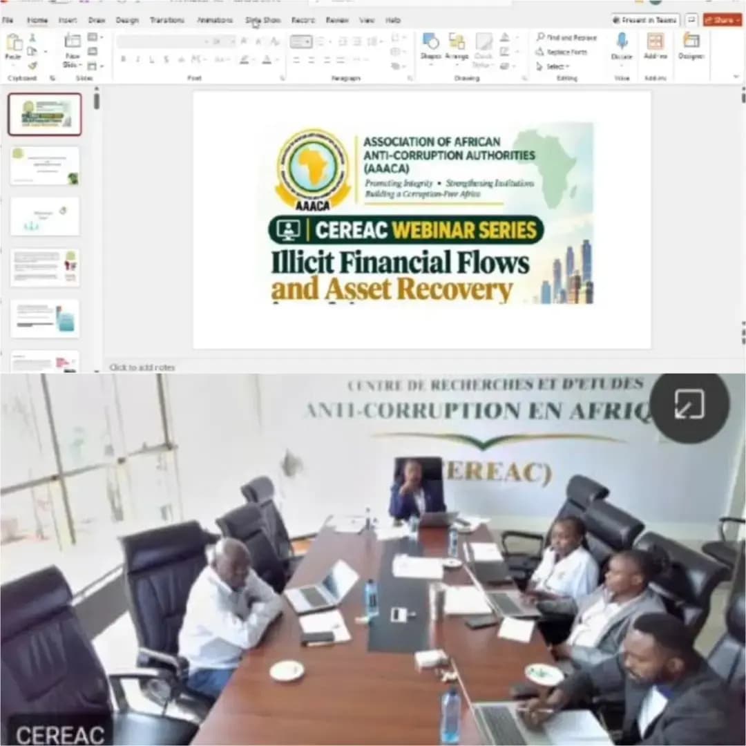 HATPLC 参加关于非洲非法资金流动与资产追回会议