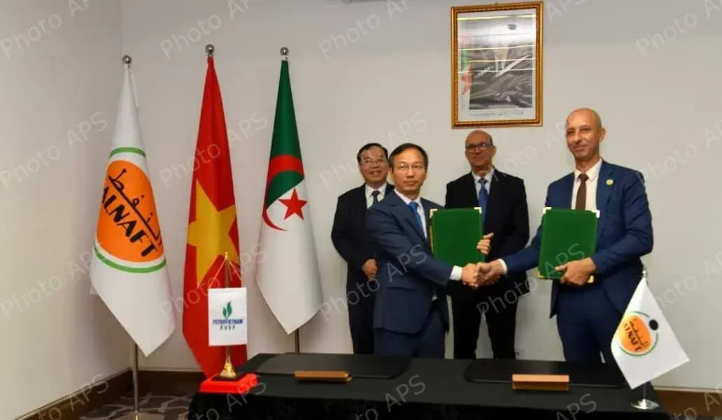 ALNAFT与越南PVEP公司签署两项研究协议