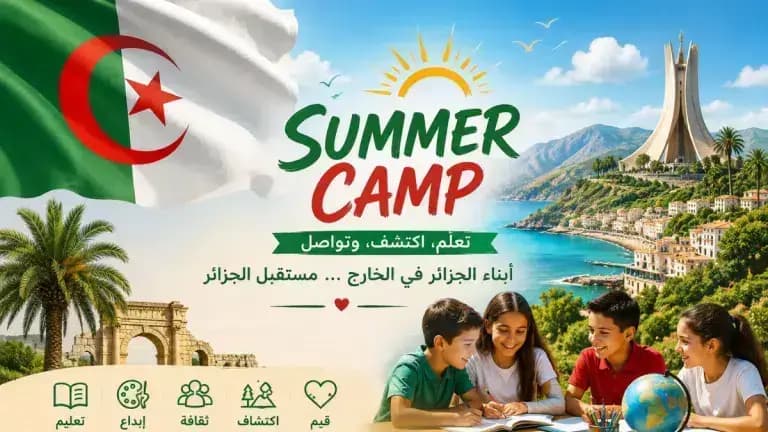 “2026夏令营(Summer Camp 2026)”面向海外阿尔及利亚侨民子女开放报名