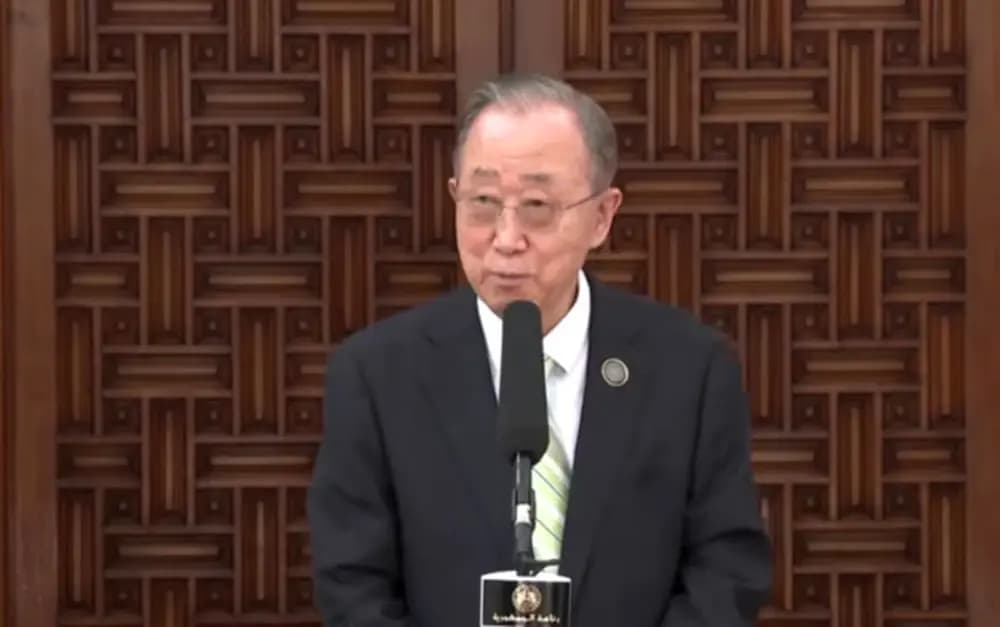 班基文赞扬阿尔及利亚总统的领导力及其努力,旨在让世界人民和谐共处