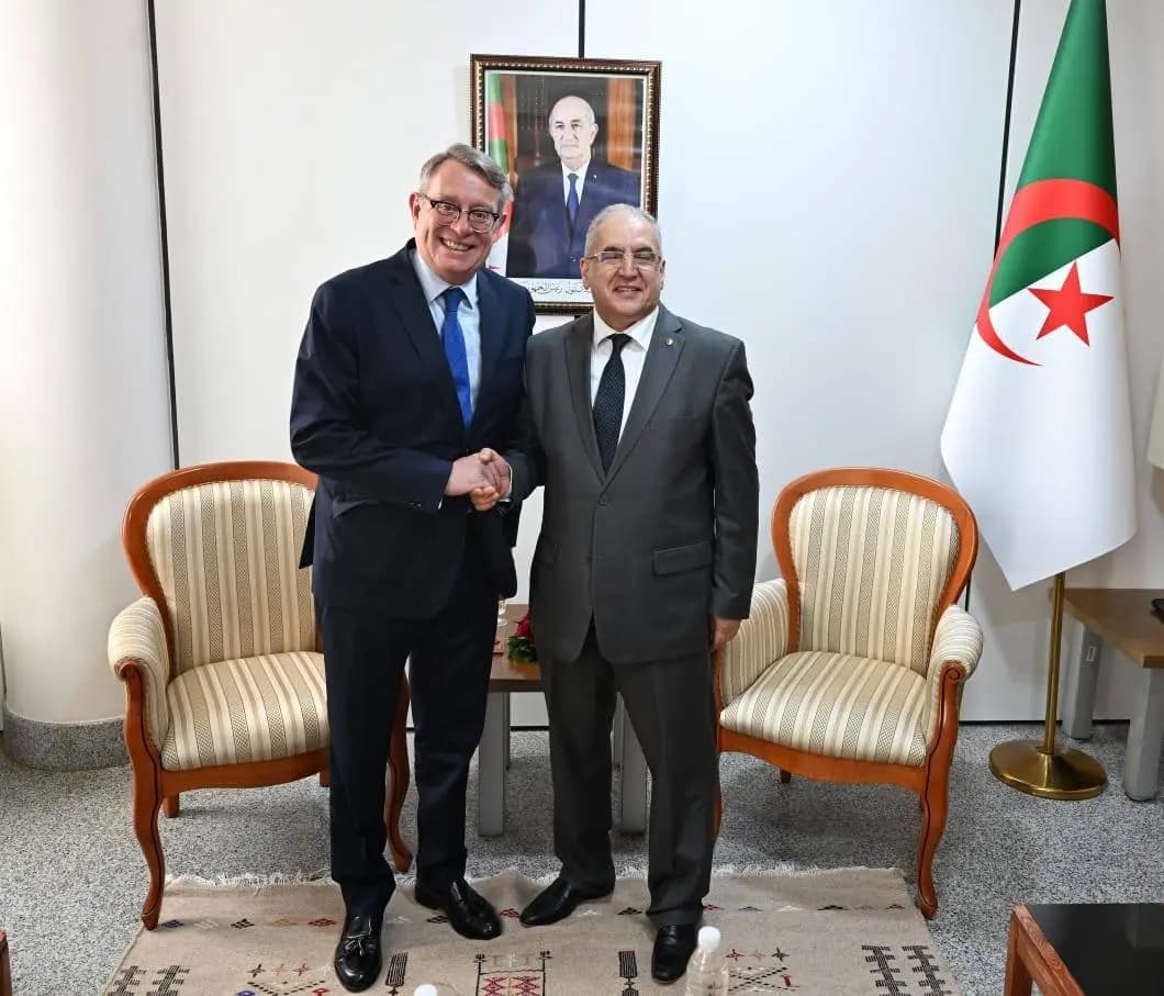 Magramane receives Spain's ambassador to Algeria