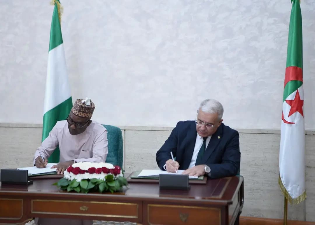 Algeria, Nigeria sign MoU to bolster parliamentary cooperation