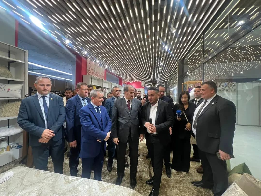 First shipment of locally made children's clothing exported to Mauritania
