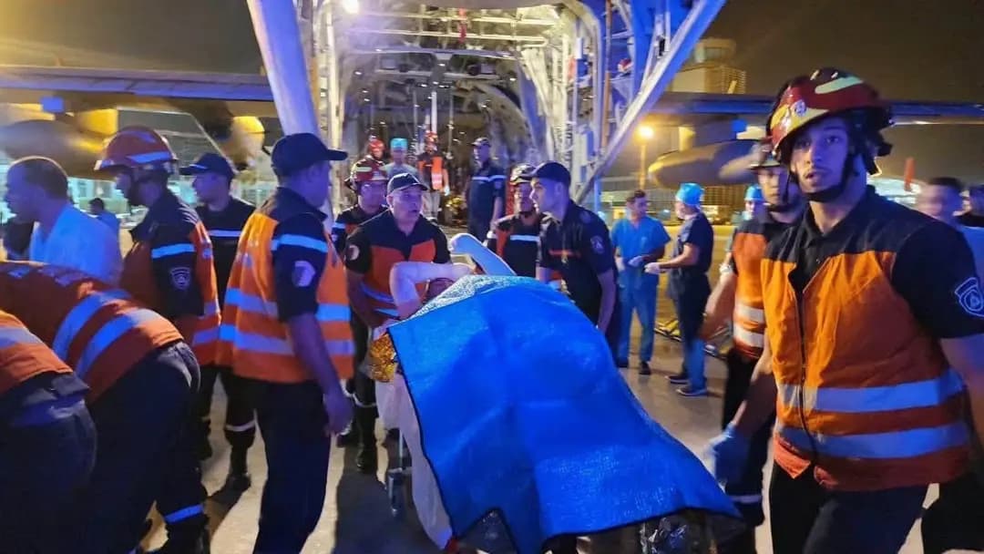 Wildfires: 14 injured airlifted from Jijel to major burns hospital in Oran