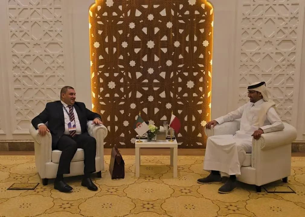 Boudjemaa meets Qatari counterpart in Doha