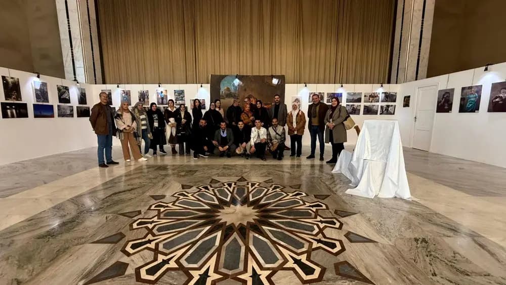 Collective photography, fine arts exhibition opens in Algiers