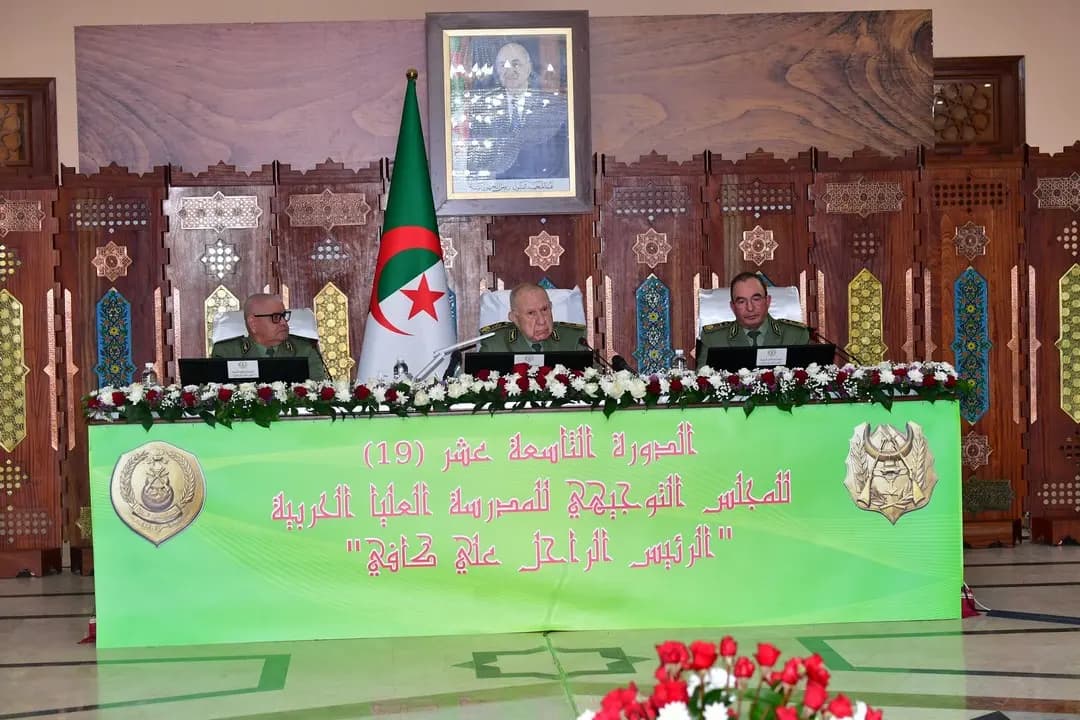 General Saïd Chanegriha chairs 19th session of War High College Steering Council