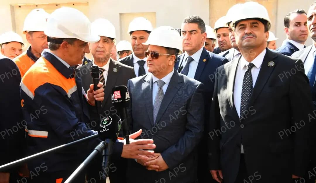 Oran: PM inspects MTBE production unit under construction in Arzew
