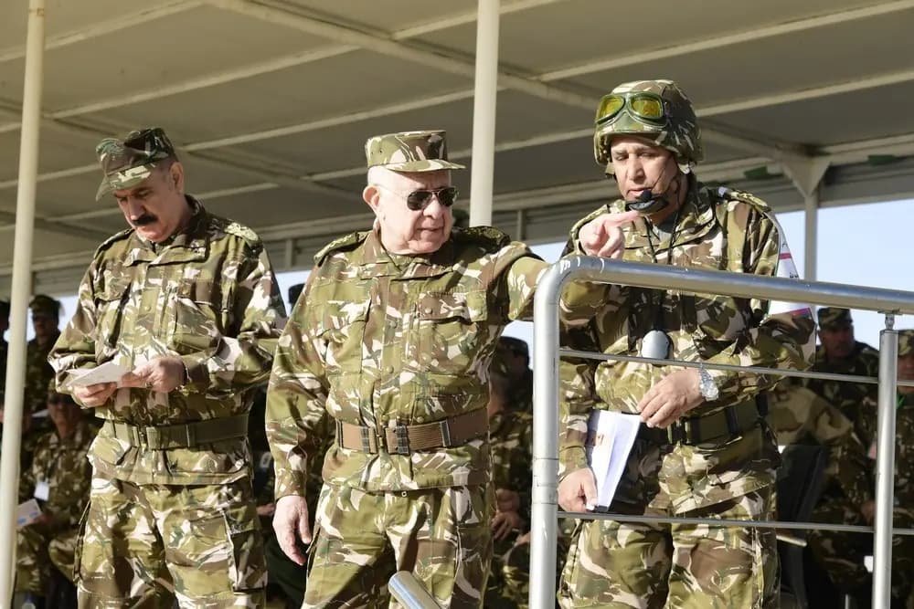 Chanegriha oversees live-ammunition tactical exercise at In Guezzam