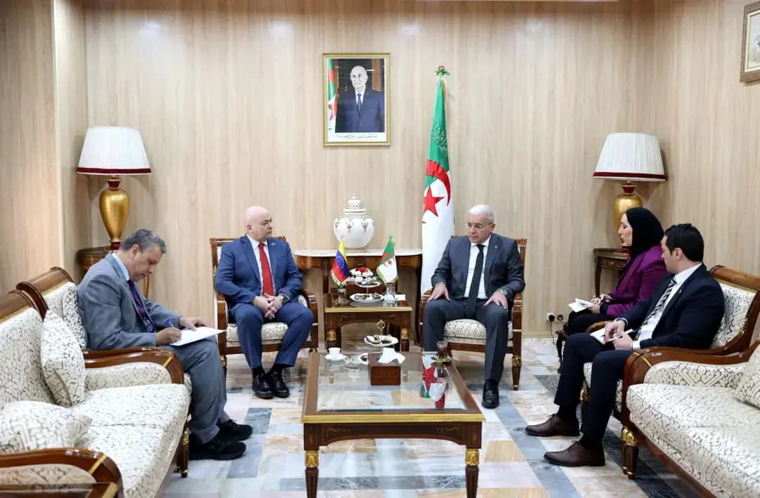 Lower House speaker receives Venezuela’s ambassador to Algeria